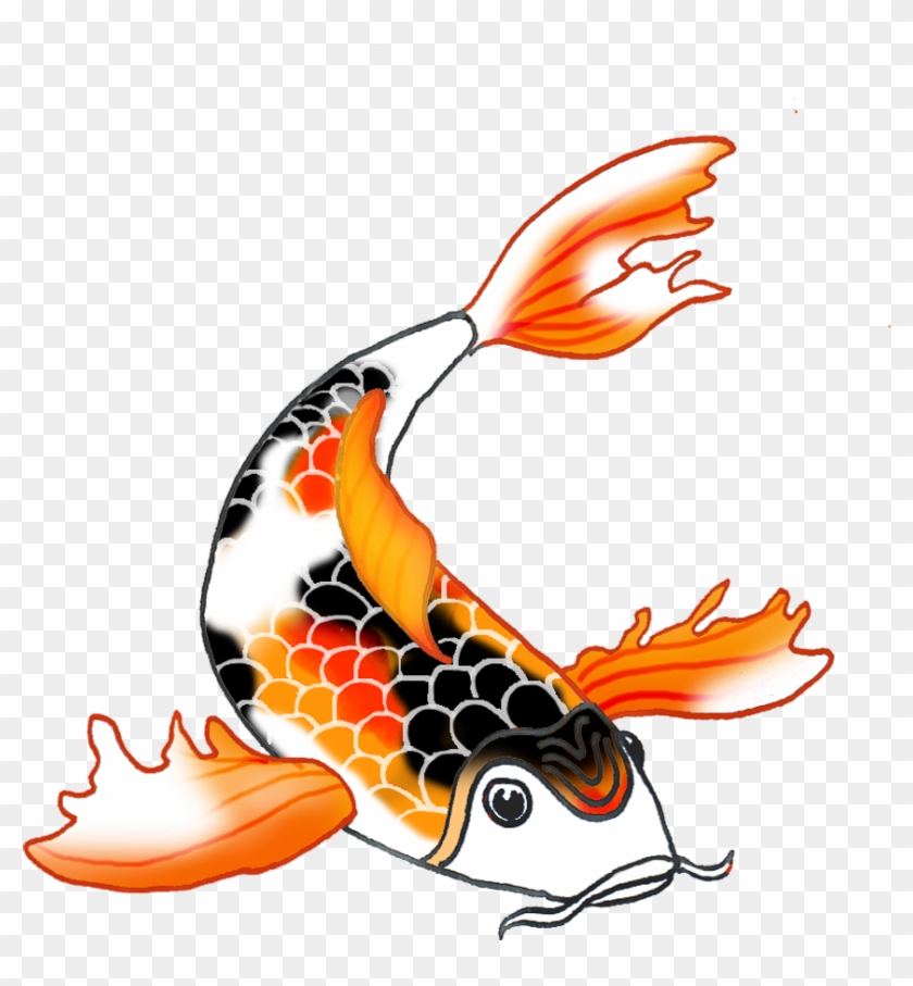 Japan Clipart Coy Fish - Koi Fish Clipart #180371