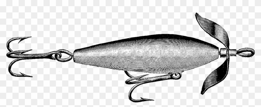 Vintage Fishing Lures Clipart - Fishing Lure #180379