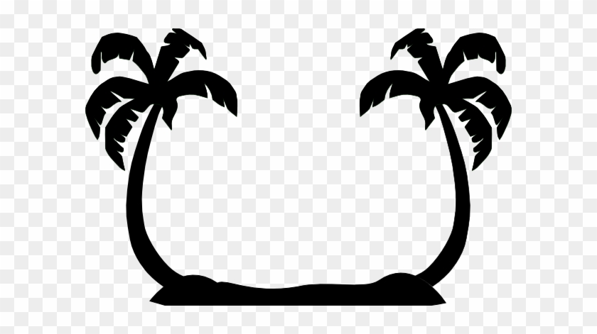 Palm Tree Clip Art Transparent Background - Palm Tree Clip Art #180389