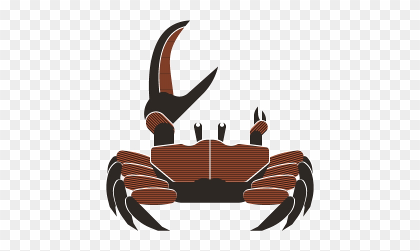 Crab Brown Clip Art - Illustration #180399