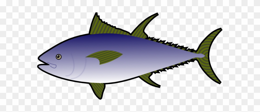 Tuna Fish Clip Art At - Gambar Ikan Tuna Kartun #180424