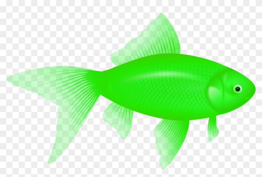 Fins Clipart Green Fish - Fish Png #180462