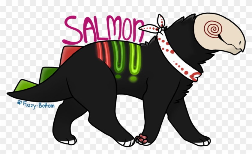 Salmon By Fuzzy-bottom - Dog Catches Something #180552