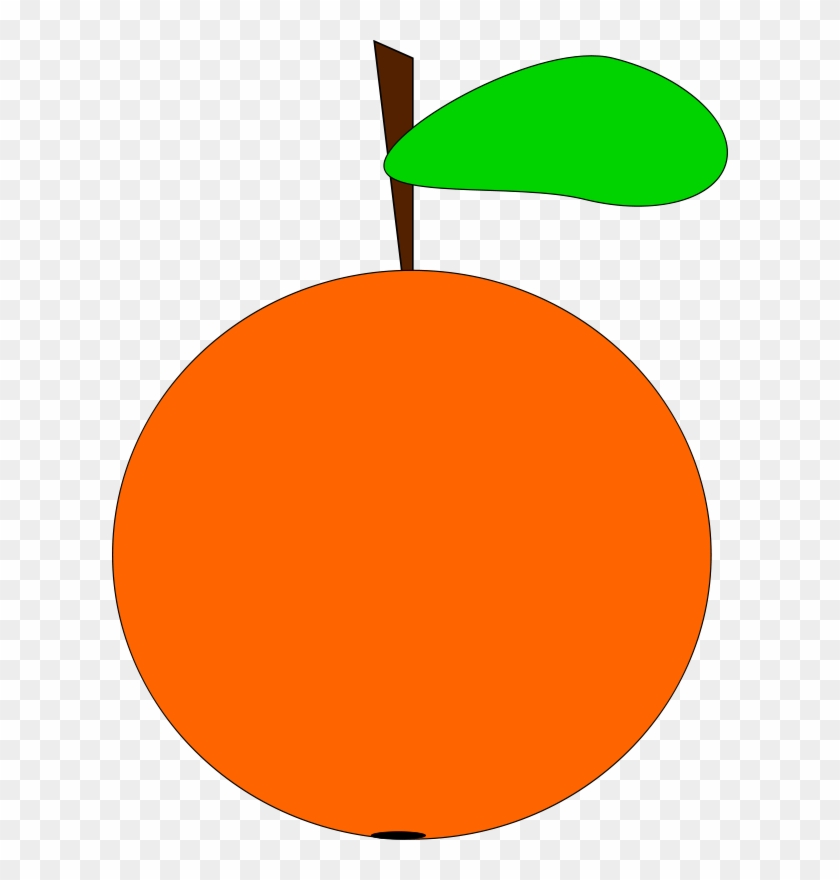 Free Vector Orange Clip Art - 5 Oranges Clipart #180577
