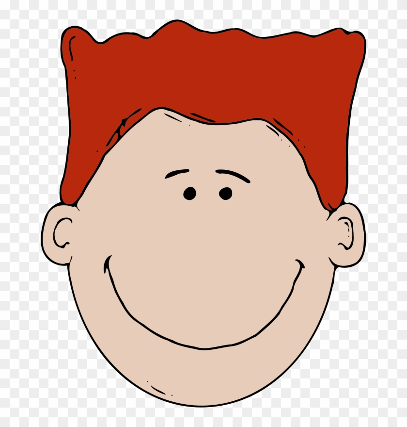 Red Hair Cartoon Boy #180602