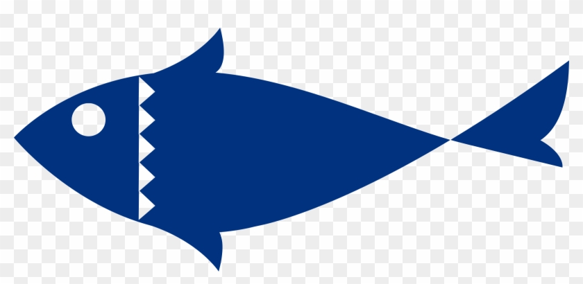 Big Image - Blue Fish Clipart #180624