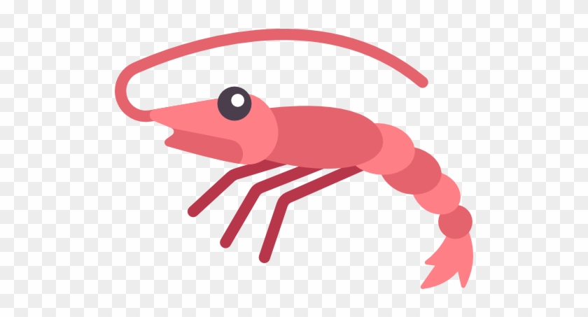 Shrimp Free Icon - Transparent Background Shrimp Clipart #180671