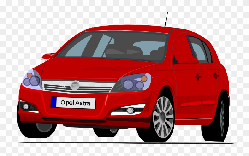 Opel Astra Clipart - Car Opel Vector #180674