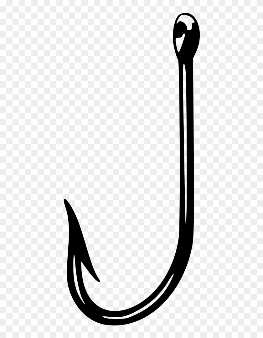 Fish Hook - Clip Art Fish Hook #180751