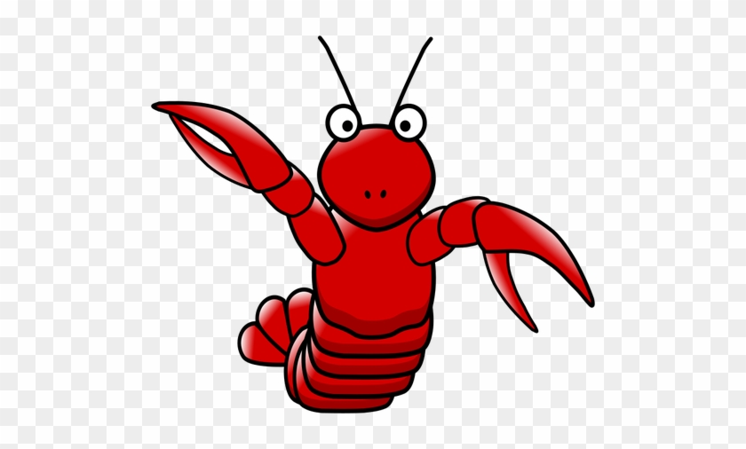 Lobster Crab Sea Life Seafood Food Meal Fi - Lobster Cartoon Png #180786