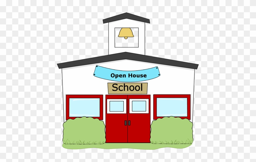 Open House Clip Art Free - Escuela Clipart #180812