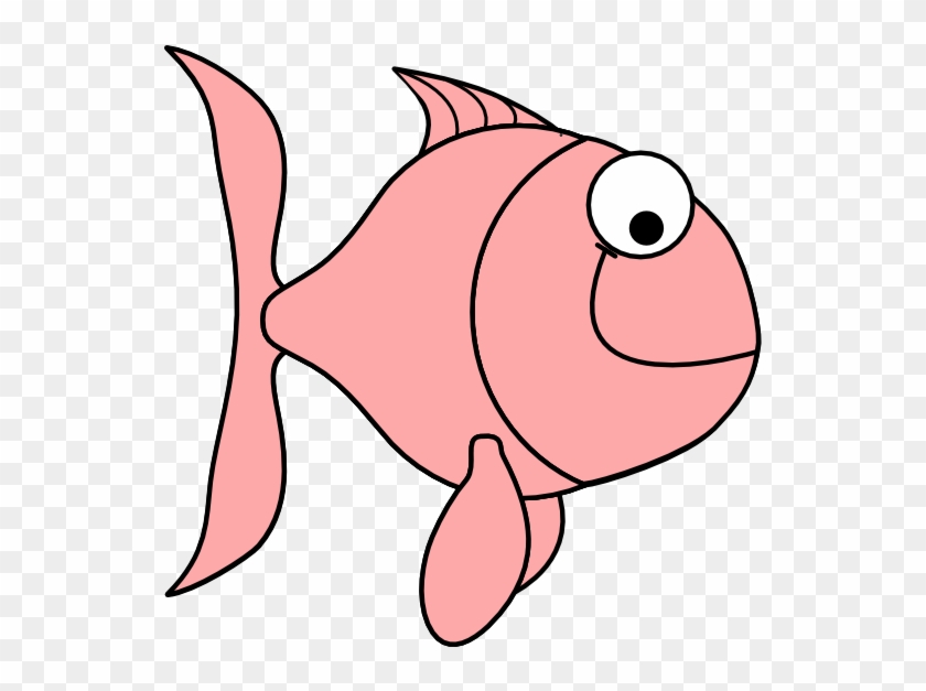 Clip Art Pink Fish #180866