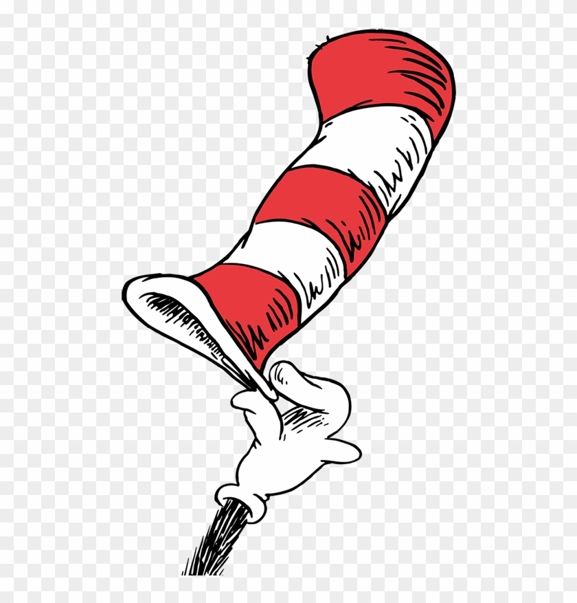 Dr Seuss Fish Clip Art - Cat In The Hat's Hat #180877