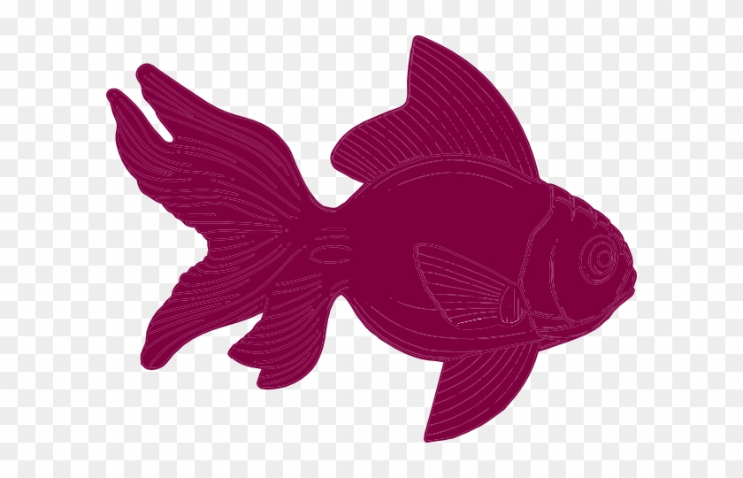 Burgundy Fish Clipart Clip Art At Clker - Clip Art #180884