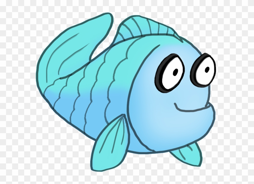 Butterfly Cartoon Clipart, Blue Cartoon Drawing Of - Coral Reef Fish #180888