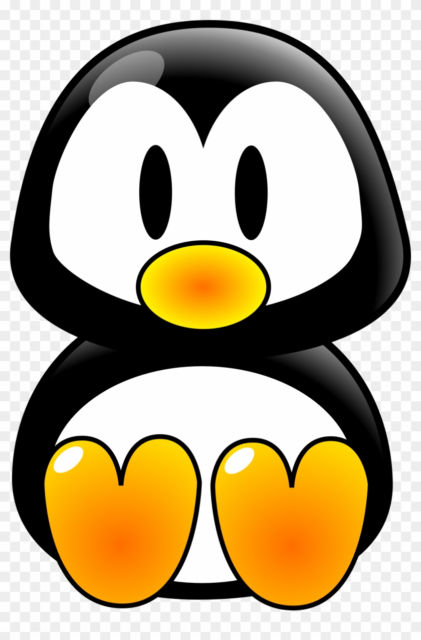 Clip Art Chovynz Baby Tux Linux Scallywag March Clipart - Penguin Clip Art #180904