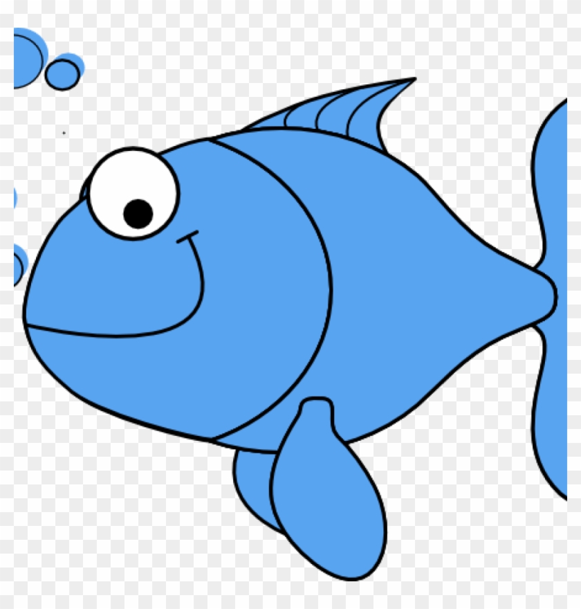 Cartoon Fish Clipart Light Blue Fish Clip Art At Clker - Fish Clip Art #180908