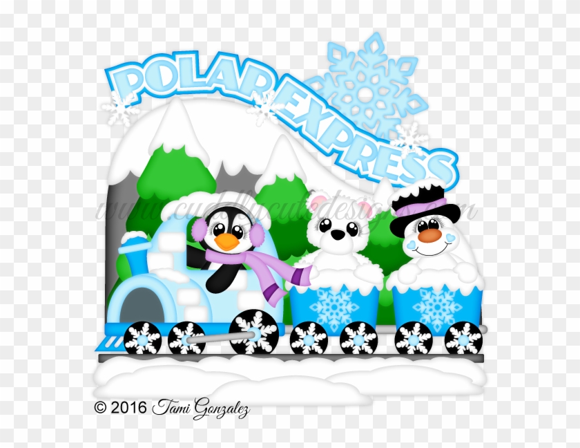 Polar Express - Clip Art #181022