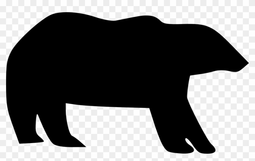 8 Best Photos Of Polar Bear Silhouette Clipart - Bear Icon #181026