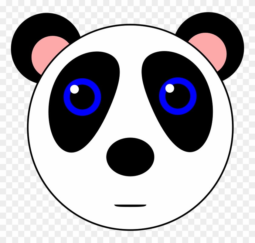 Panda, Bear, Animal, Cute, Black, White - Gambar Kartun Lucu Hitam Putih #181058