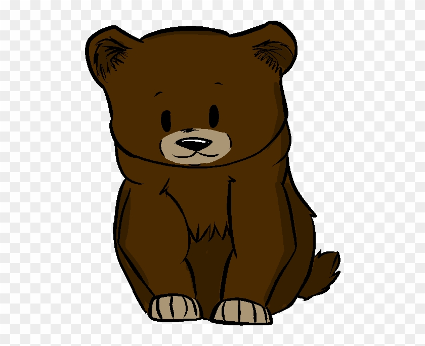 Full Size Of Drawing - Cute Brown Bear Drawing #181061