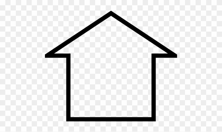 Vector Clip Art Of Land Parcel Icon Public Domain Vectors - Simple House Icon #181080