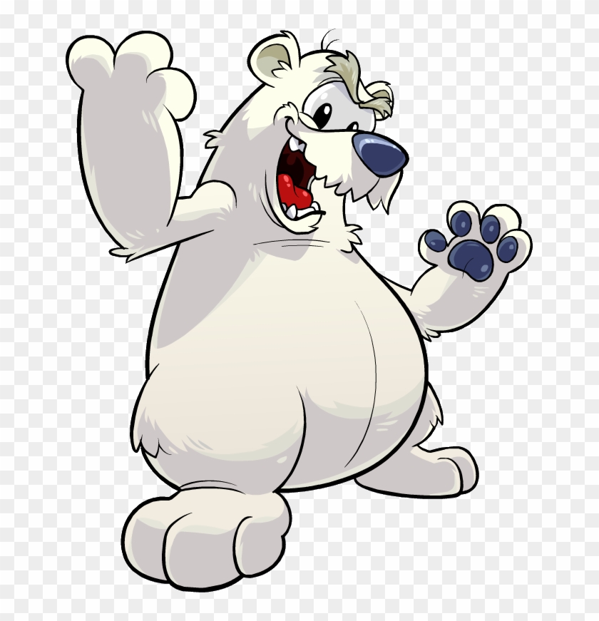 Polar Bear Clipart Download - Cartoon Polar Bear Png #181083