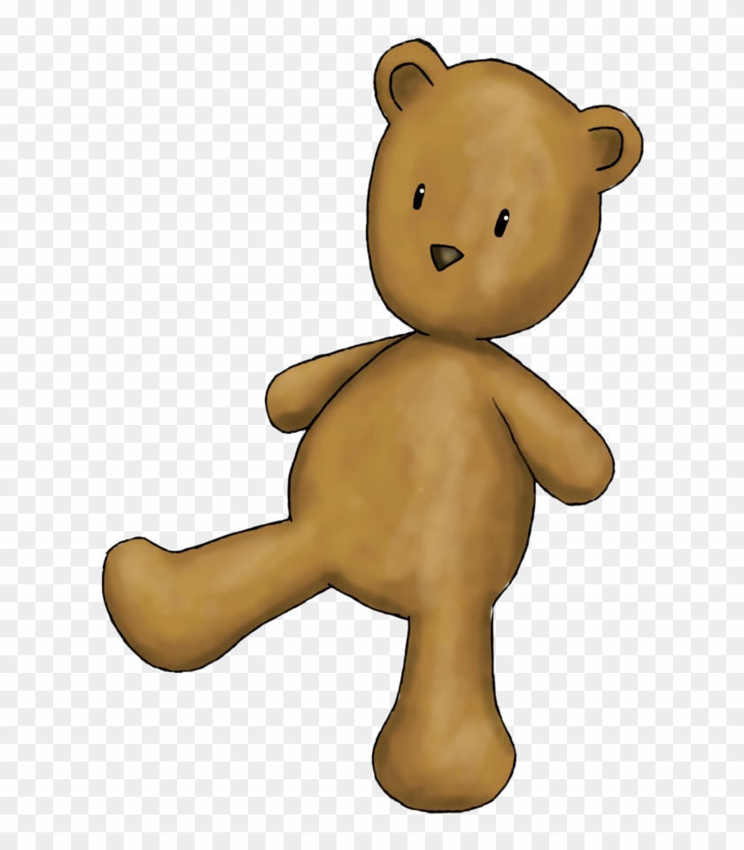Free Teddy Bear Clip Art - Standing Teddy Bear Clip Art #181086