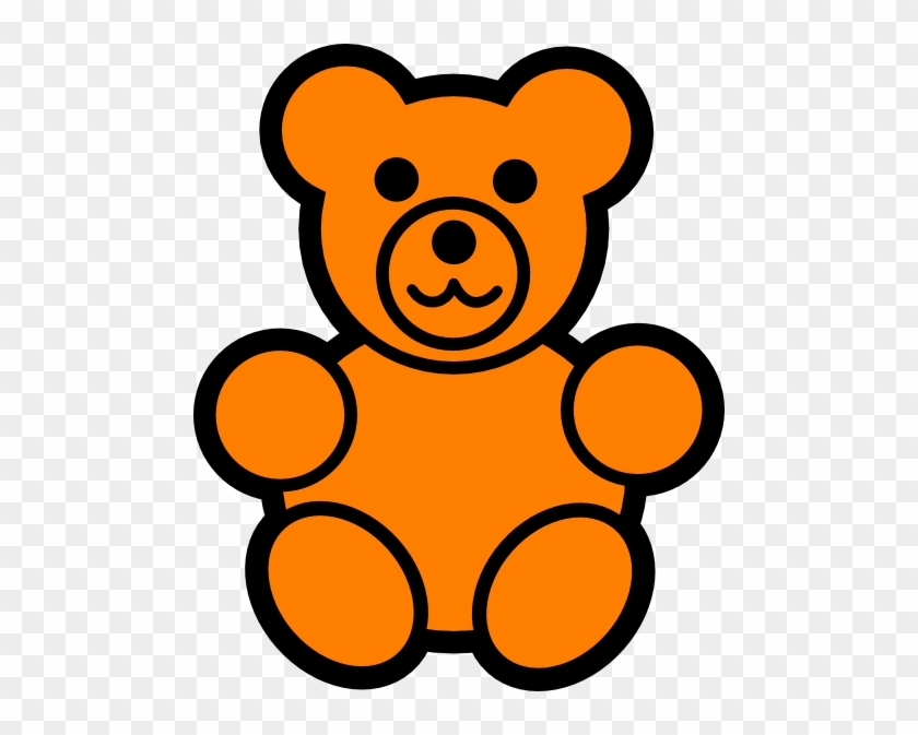 Bear Clip Art At Clker - Gummy Bear Coloring Pages #181128