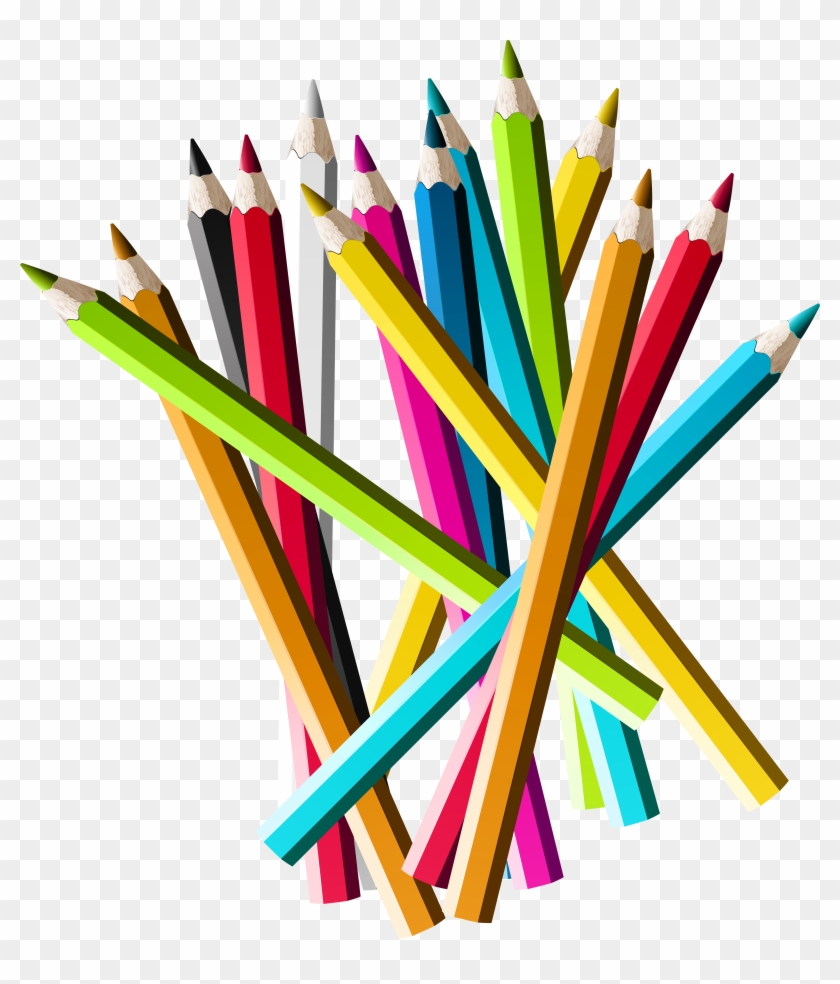 Colorful Pencils Png Clipart Picture - Clipart Pencils #181137