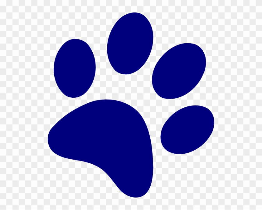 Paw Print Clip Art - Bobcat Paw Print #181142