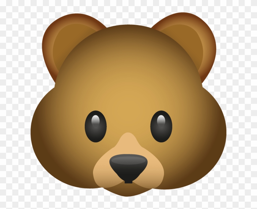 Bear Clipart Emoji - Bear Emoji Png #181159