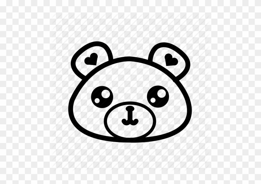 Bear Clipart Emoji - Cute Bear Icon Png #181179