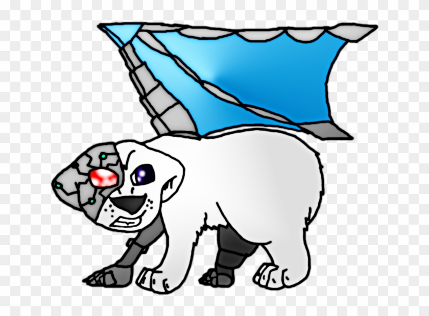Cyborg Polar Bear By Grekkikay - Cyborg Polar Bear By Grekkikay #181204