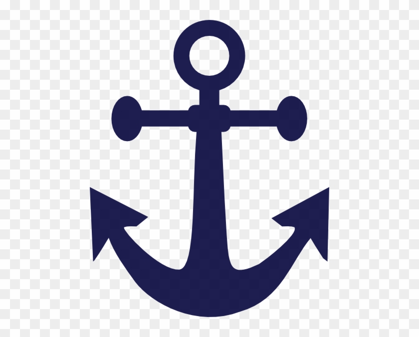 Anchor Blue Art Svg Downloads Symbols Download Vector - Navy Anchor Clip Art #181270