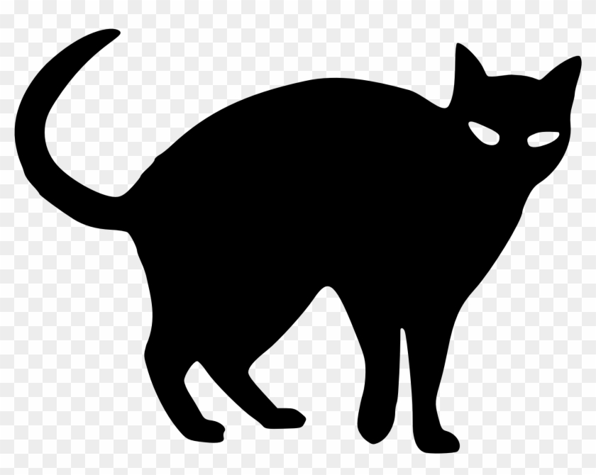 Cat Ebenezer Morgan Halloween 1969px 63 - Black Cat Clipart Black And White #181327