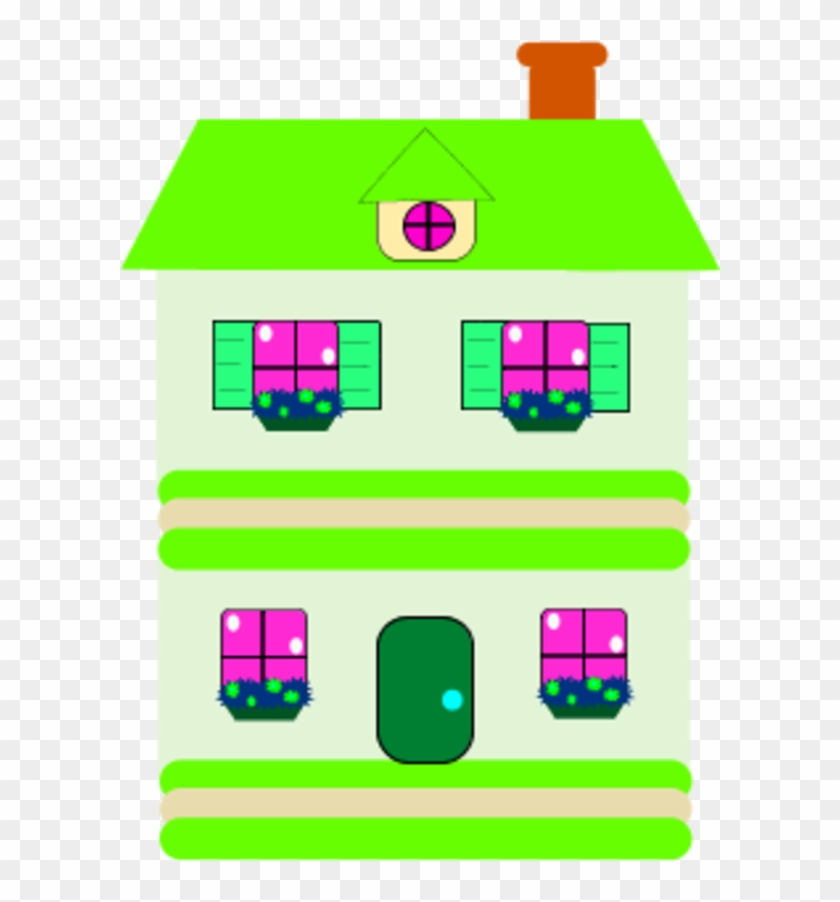 Brick House Clipart - House #181352