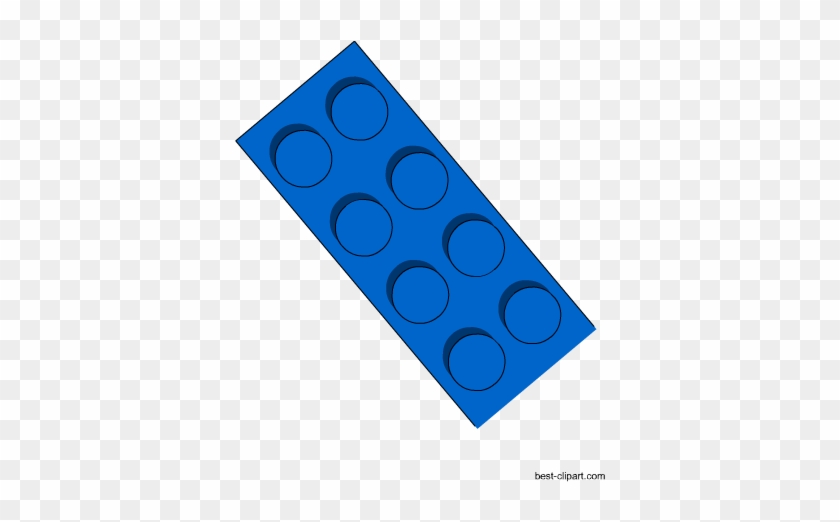 Big Blue Lego Brick Png Clip Art - Clip Art #181361