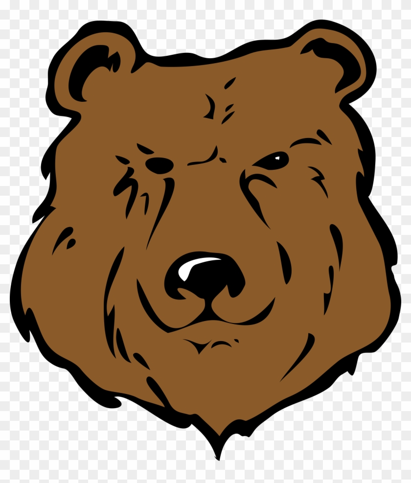 Free Architetto Orso 13 - Cartoon Grizzly Bear Head - Free Transparent PNG  Clipart Images Download
