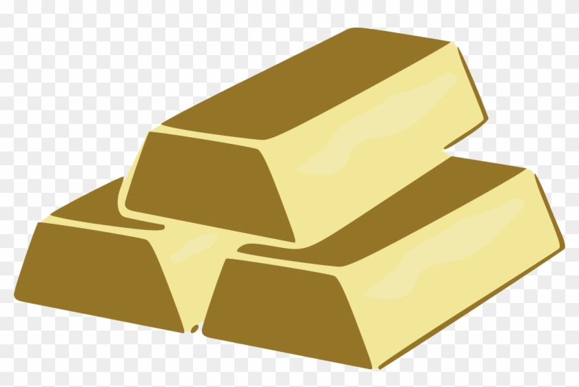 Big Image - Gold Bricks Png #181378