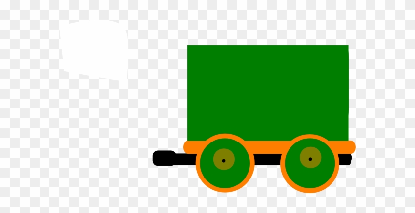 Toot Toot Train And Carriage Mk 3 Clip Art - Green Train Carriage Clipart #181423