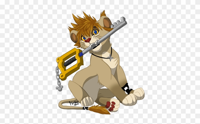 Roxas Lion - Kingdom Hearts Roxas And Sora #181467