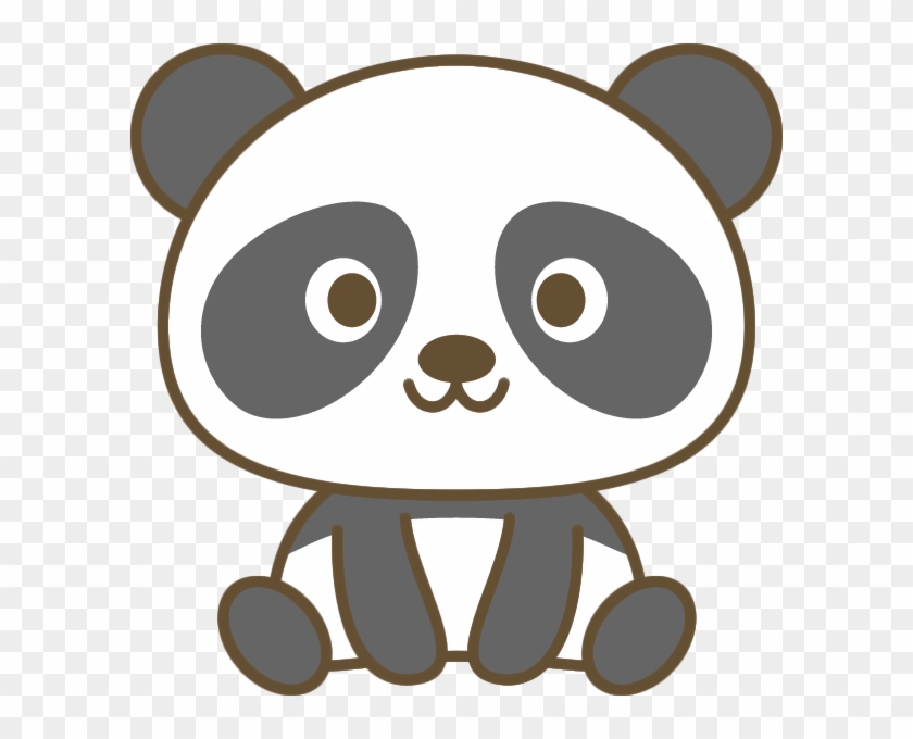 かわいいパンダのイラスト - Draw A Panda Face #181499