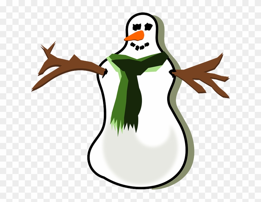 Xmas, Winter, Christmas, Snow, Scarf - Snowman #181532