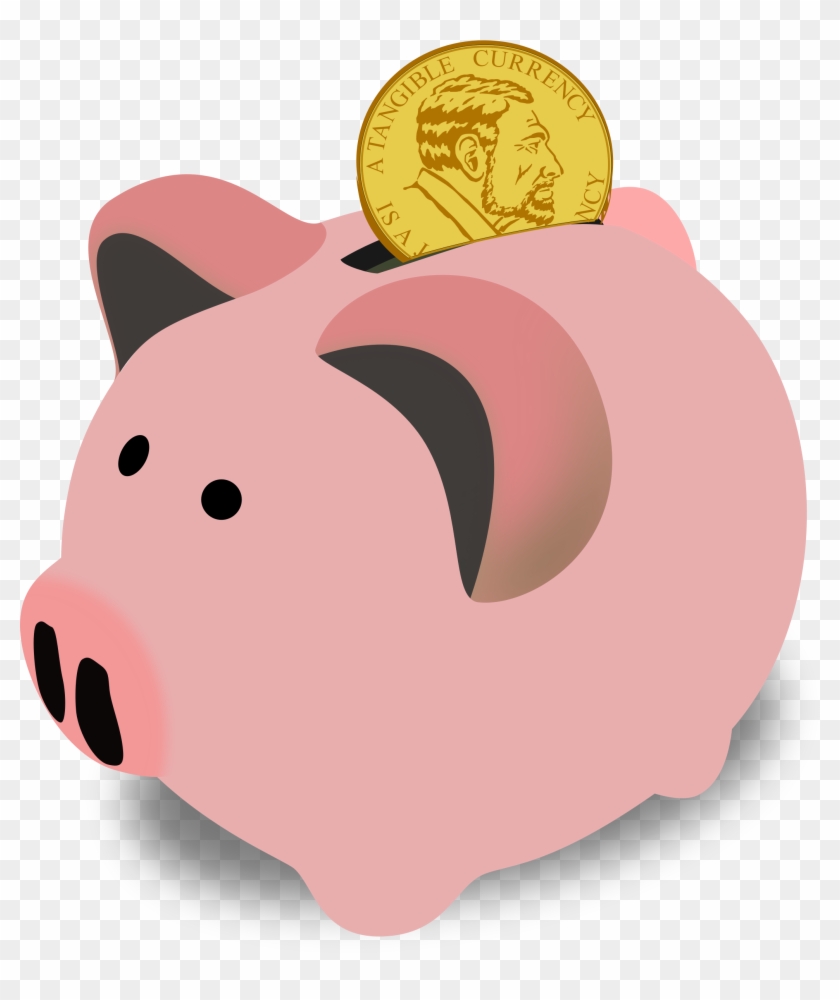 Big Image - Piggy Bank Clip Art #181625