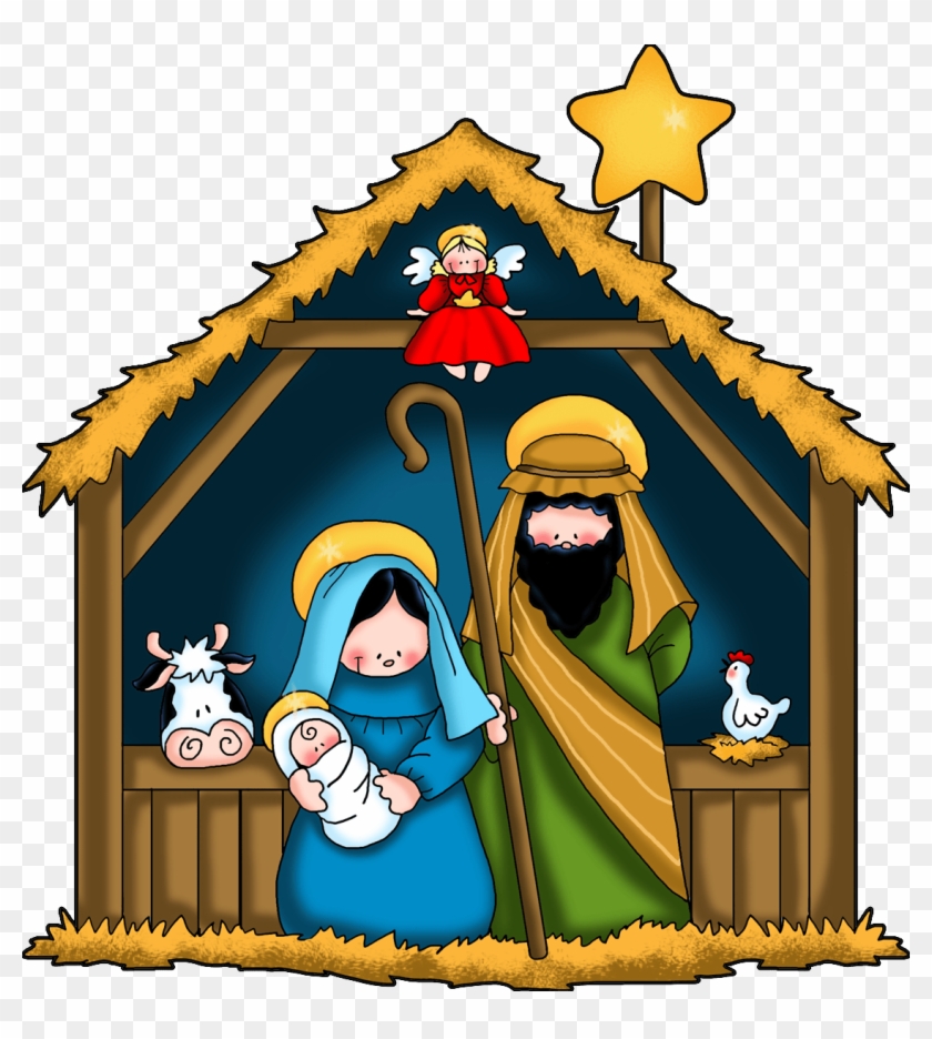 Nativity Scene Clipart - Nativity Scene Clipart #181634