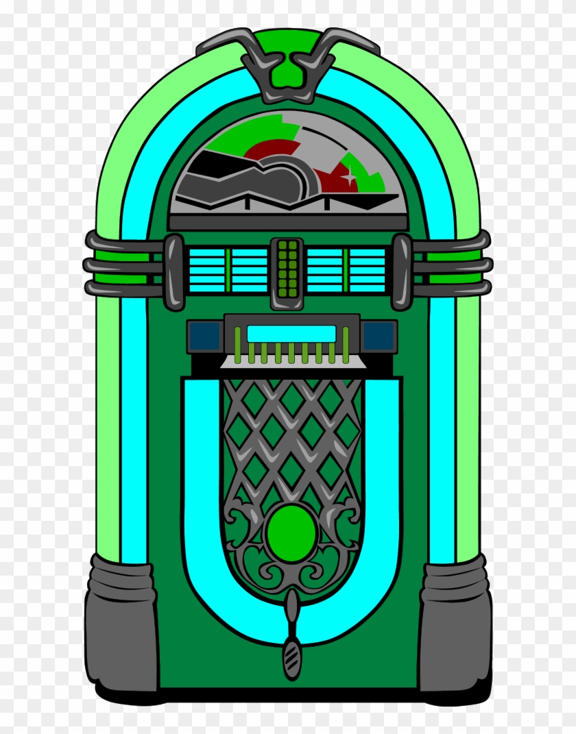 Vector Clip Art - Jukebox Clipart #181645