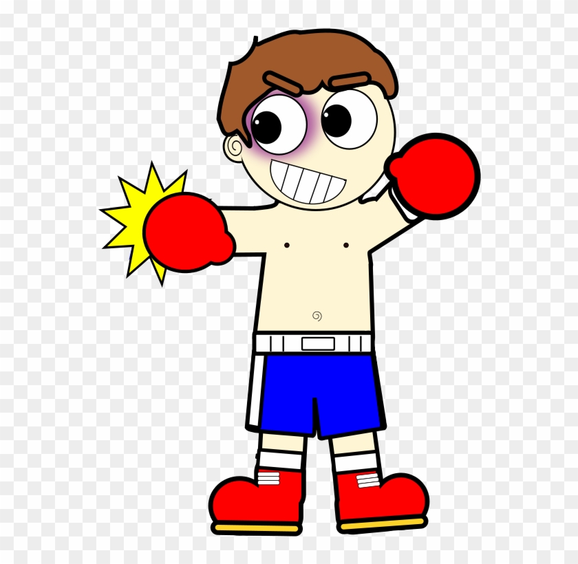 Free Cartoon Boxer Clip Art - Clip Art #181670