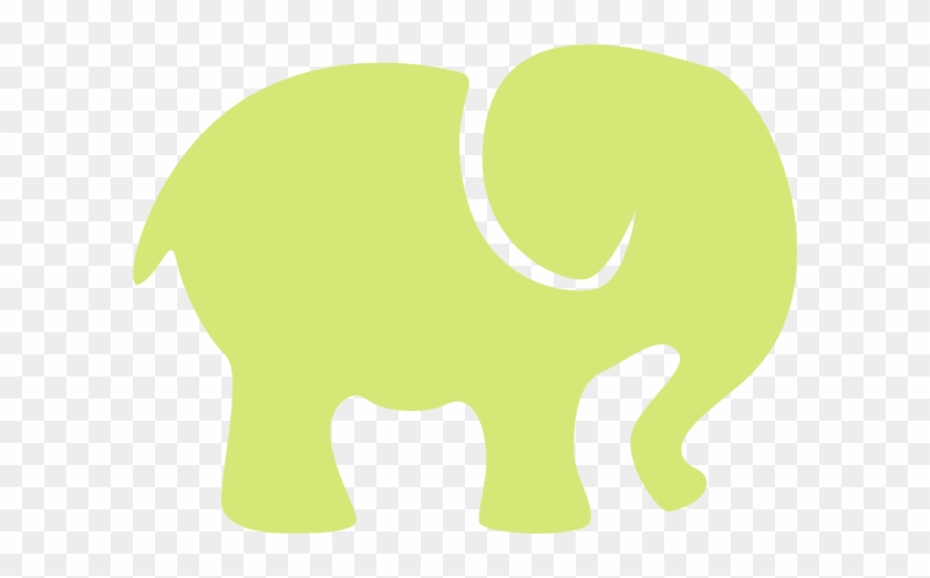 Green Elephant Clip Art At Clkercom Vector - Clip Art #181770