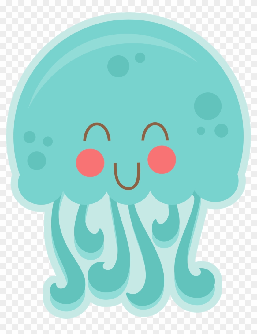 Jellyfish Aquatic Animal Sea Clip Art - Jellyfish Aquatic Animal Sea Clip Art #181807